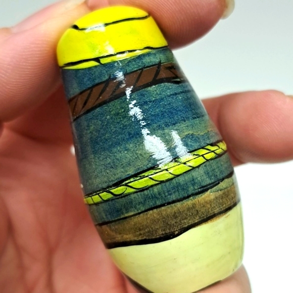 - Vintage Russian "Wizard Of Oz " set of 5 wood nesting dolls hand painted - Picture 9 of 12